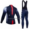 Completo Maglia ML + Pantaloncino con bretelle ML 2022 INEOS Grenadiers Blu Scuro